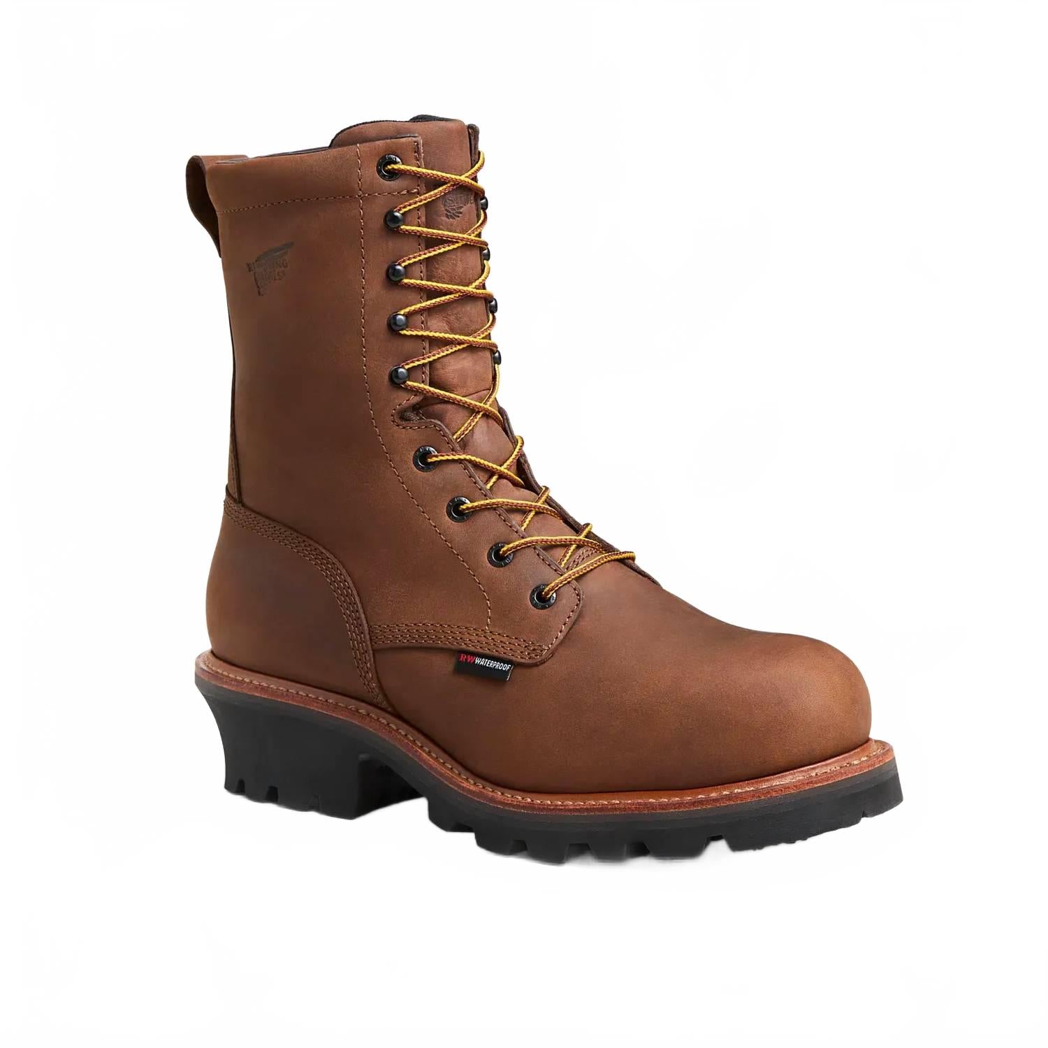 

Red Wing Shoes Мужские рабочие ботинки коричневого цвета