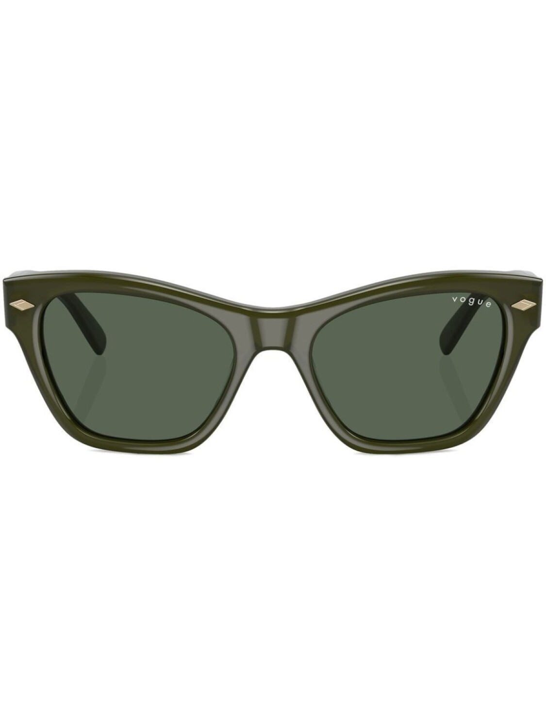 

Солнцезащитные очки с логотипом Vogue Eyewear, зеленый