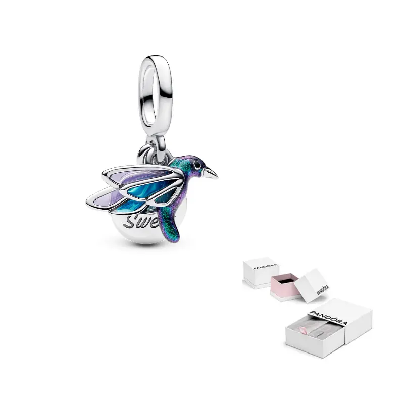 

Pandora 925 Sterling Silver подвески и кулоны для женщин серебристый/синий