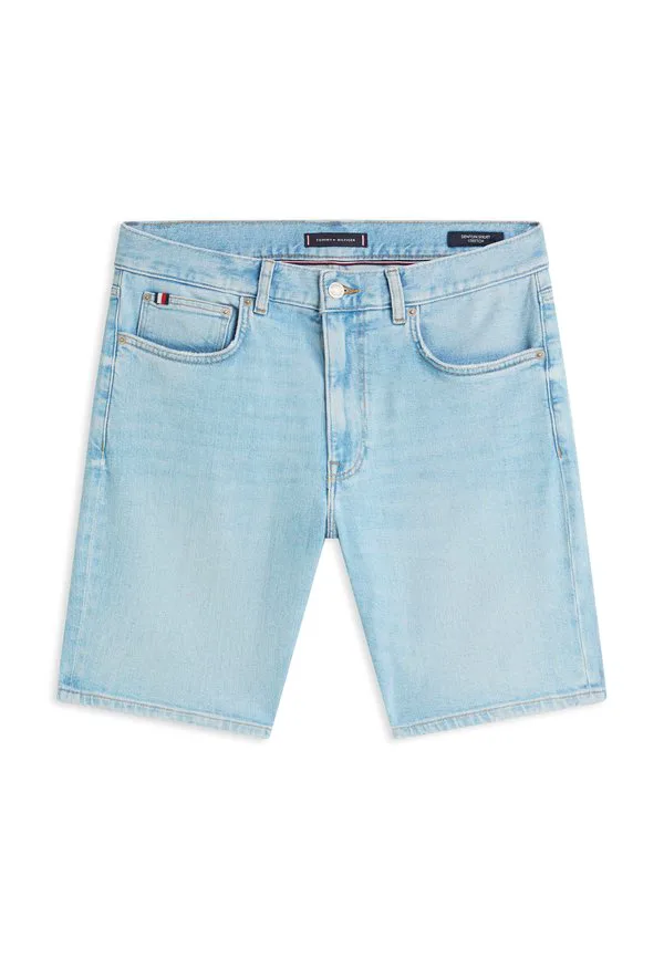 Выцветшие джинсовые шорты прямого кроя denton Tommy Hilfiger, Heron Blue — фото 4