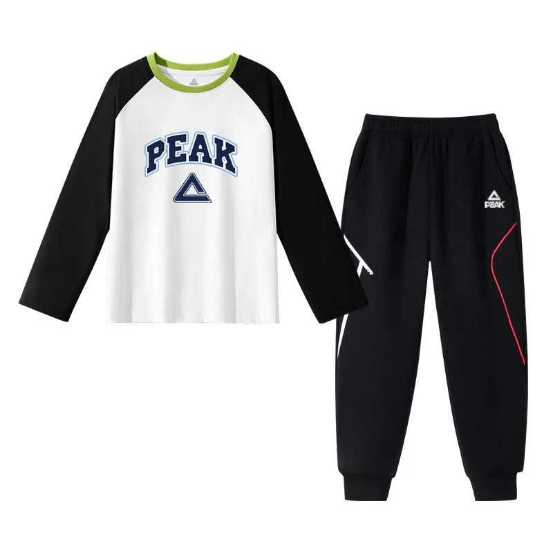 Спортивный костюм для детей PEAK Black/PK Navy Blue Label