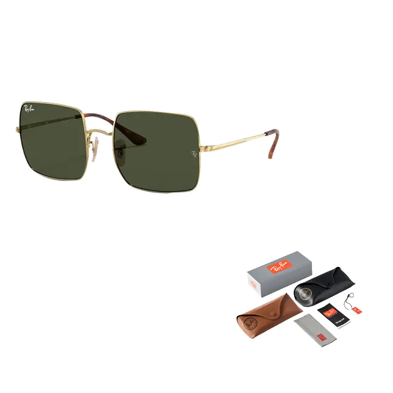 

Ray Ban RB1971 квадратные солнцезащитные очки RayBan, зеленый