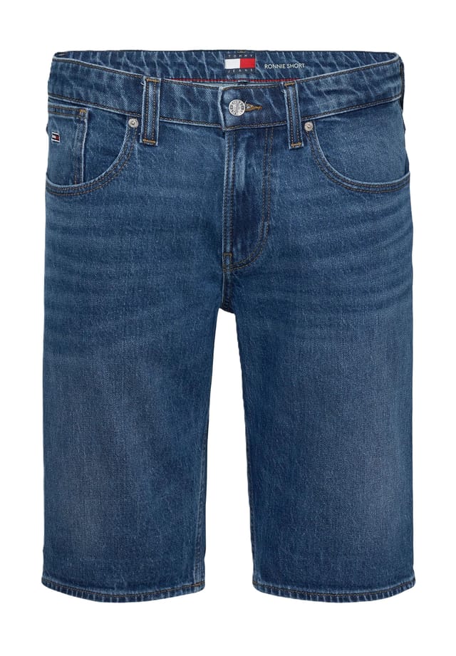 

Джинсы бермуды "Ронни" пятикарманные Tommy Jeans, синий
