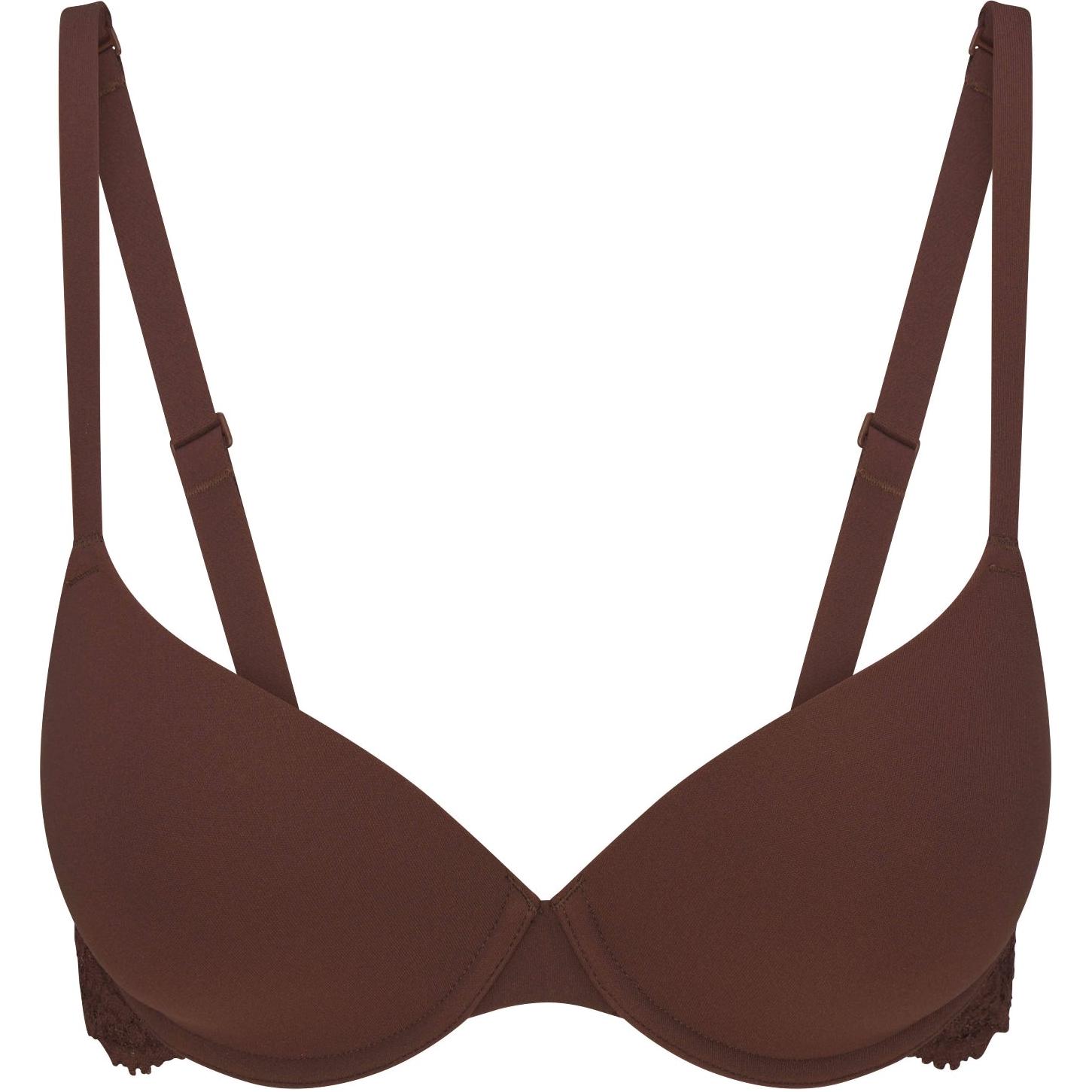 

SS25 Fits Everybody Lace Wing Футболка-бра Женская 1 упаковка COCOA/Cocoa Skims, 1 Pack Cocoa/Cocoa