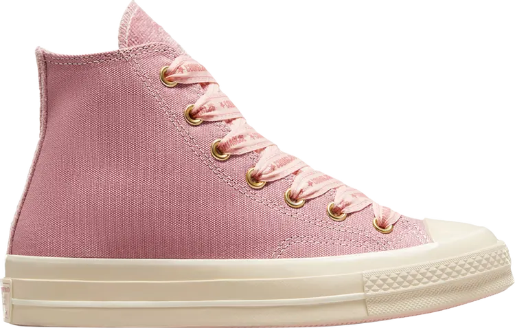 

Кроссовки Chuck 70 High 'Ribbon Laces - Night Flamingo', розовый