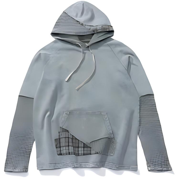 

Свитшот унисекс зеленый XVESSEL