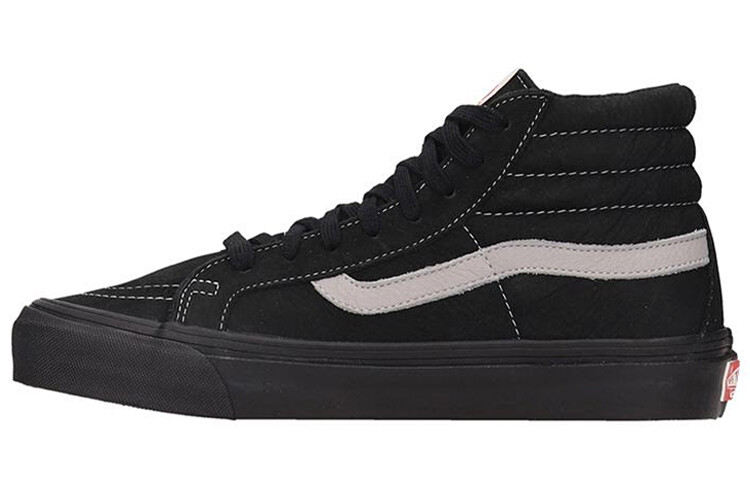 

Кроссовки Vans Vault OG Sk8-Hi LX 'Black Ash', Черный, Кроссовки Vans Vault OG Sk8-Hi LX 'Black Ash'