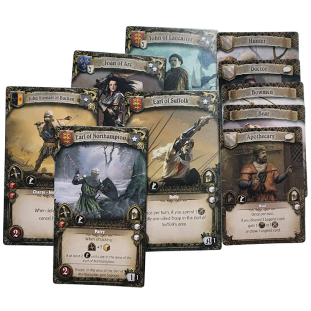 

Настольная игра Mythic Games Time of Legends: Joan of Arc Errata Cards (French Version)