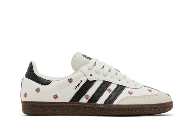 

Кроссовки Wmns Samba OG, цвет White Floral Embroidery