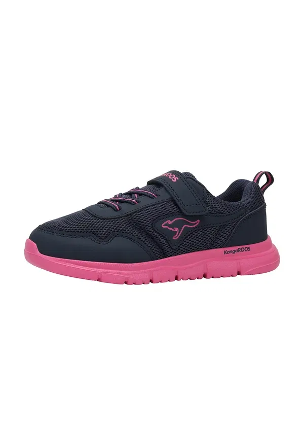 Кроссовки etk possum trainers Kangaroos, темно-синий с розовым — фото 2