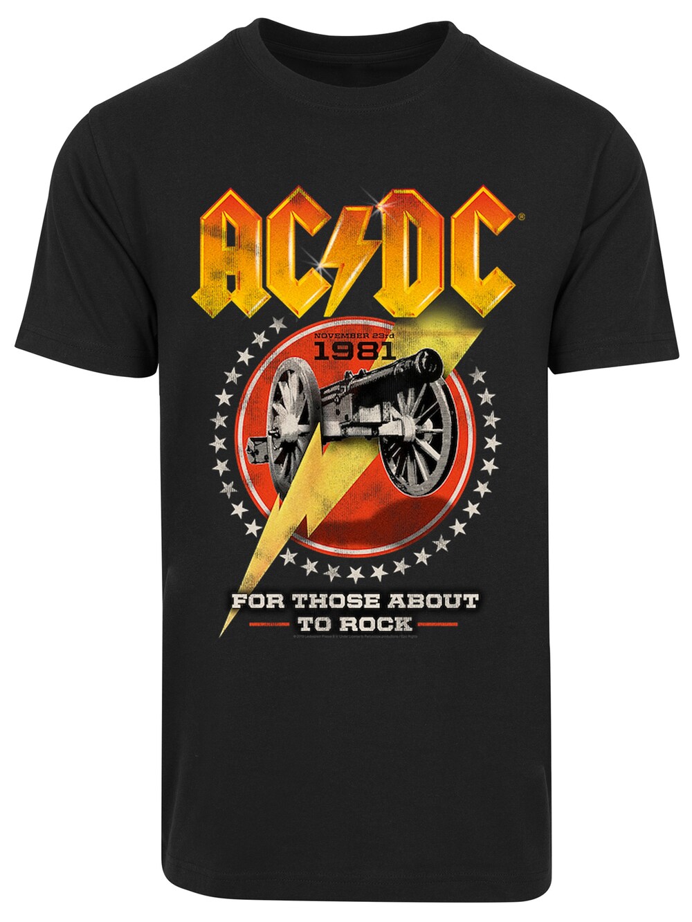 

Футболка F4Nt4Stic AC/DC 1981, черный