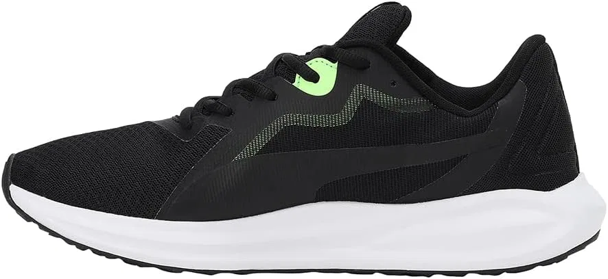 Мужские кроссовки для бега по шоссе Twitch Runner Fresh PUMA, Puma Black Royal Sapphire Fizzy Lime — фото 2