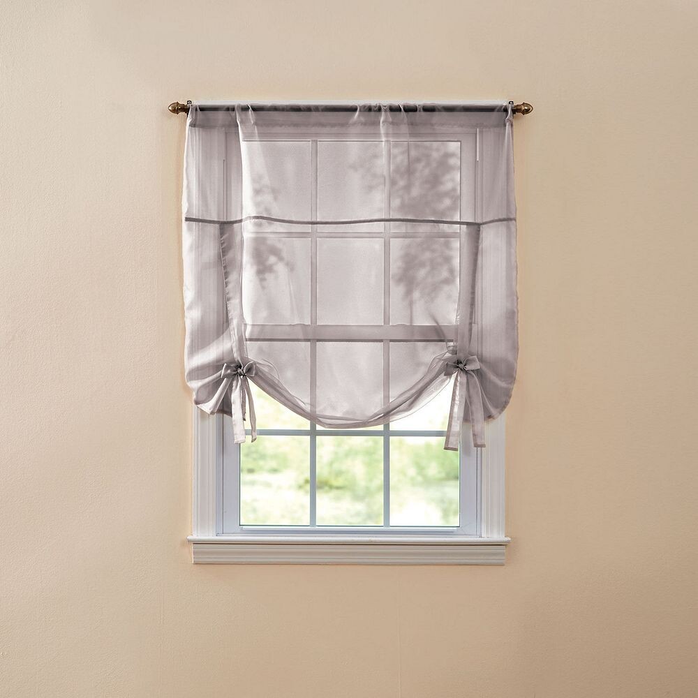 

Оттенок Brylanehome Bh Studio Sheer Voile Tie-up BH Studio, цвет Slate