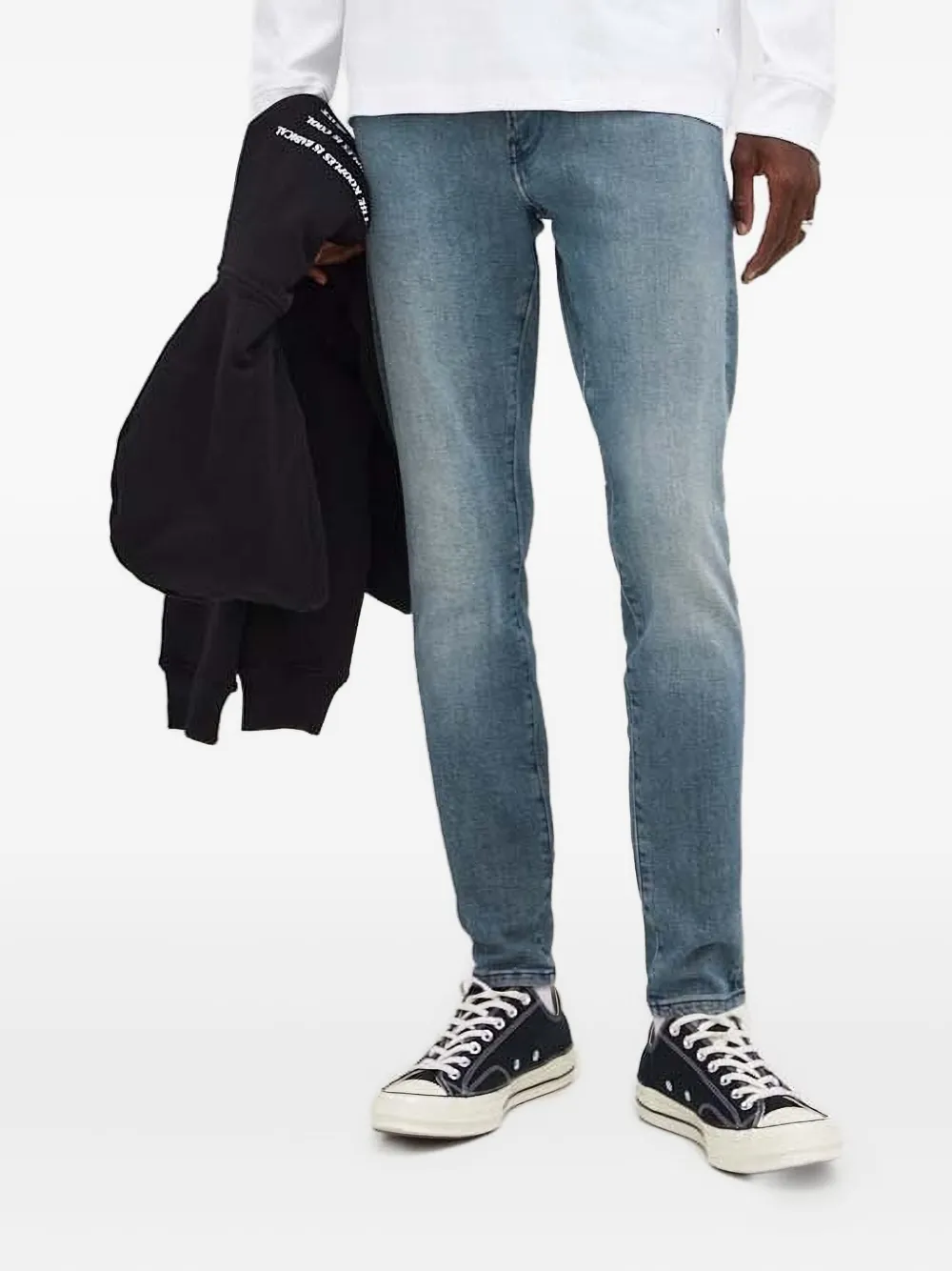 

Джинсы с нашивкой-логотипом G-Star RAW, синий