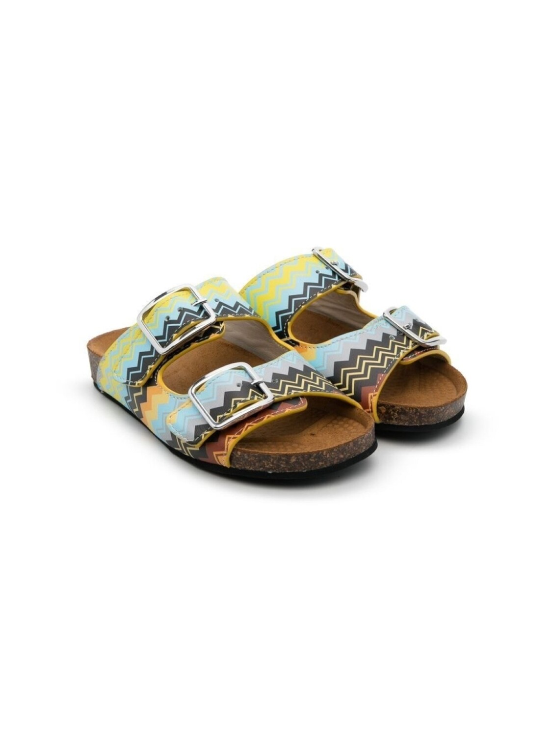 

Missoni Kids сандалии с пряжками, синий