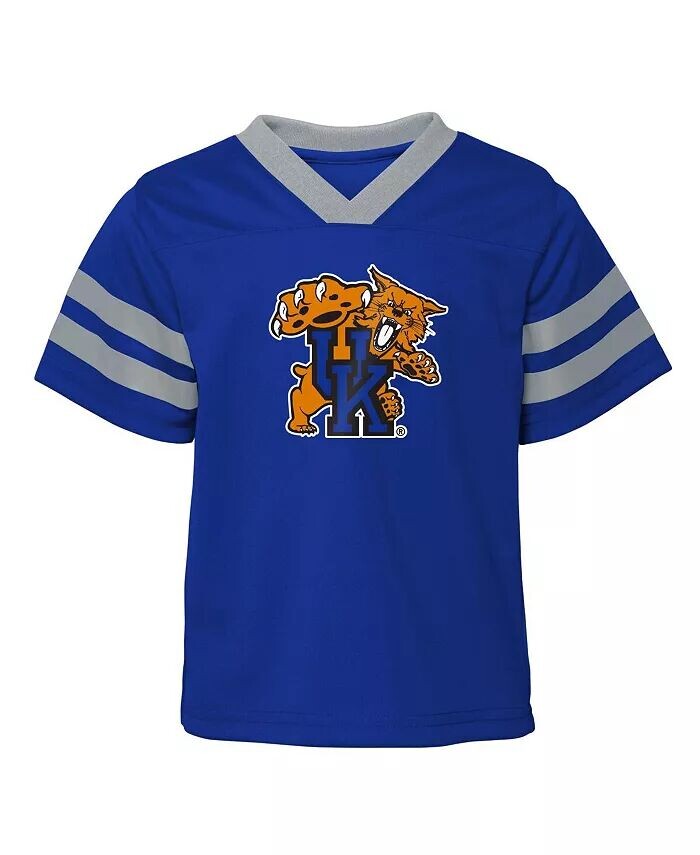 Комплект из двух предметов из Джерси и брюк Royal Kentucky Wildcats для мальчиков и девочек Red Zone для малышей Outerstuff, синий — фото 2
