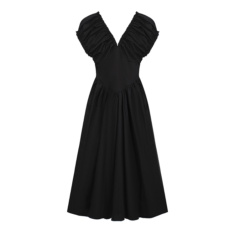 

Женское платье без рукавов MOMMANWA, черный