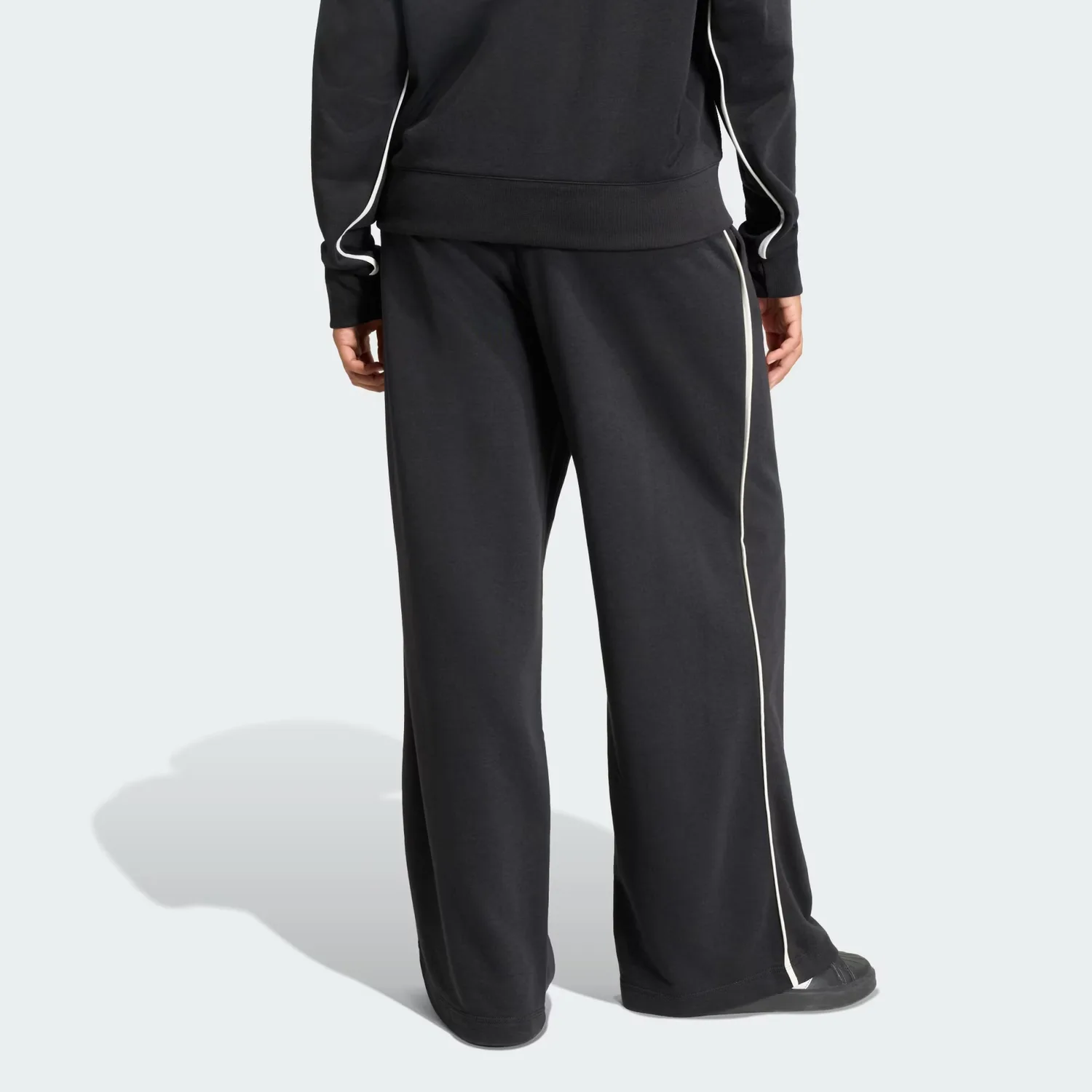 Женские повседневные брюки Sportswear FW25 Seasonal Essentials Colourpop Adidas, черный/бежевый — фото 4