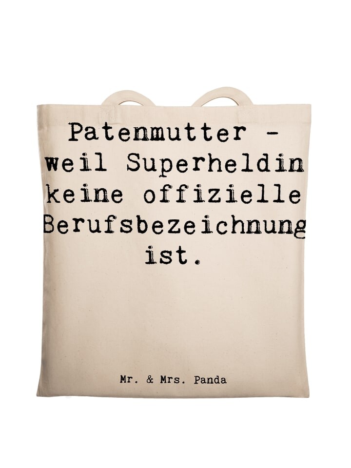 

Сумка для переноски Mr & Mrs Panda Patenmutter Superheldin, кремовый