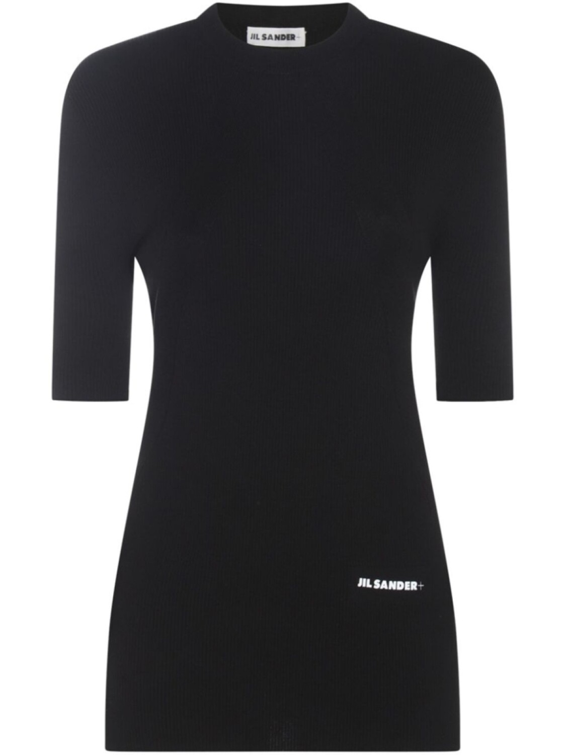 

Jil Sander + мини-платье с логотипом, черный