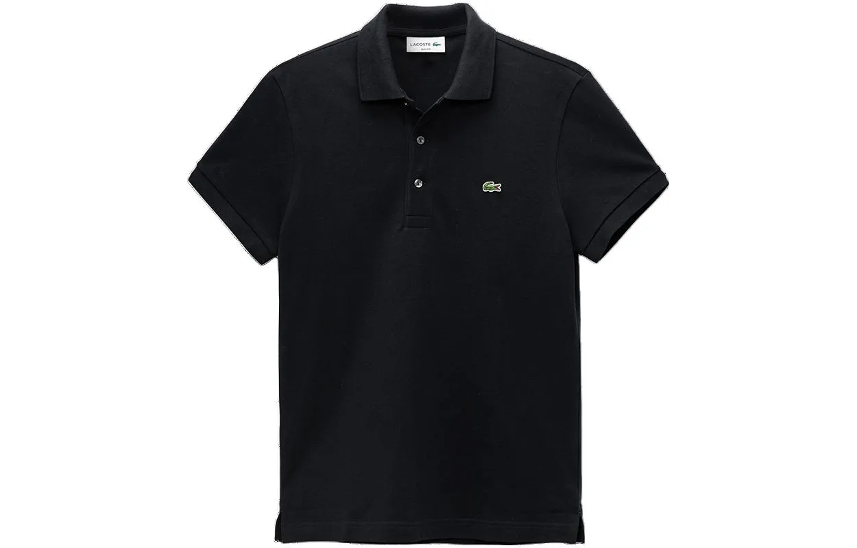Футболка-поло с коротким рукавом и логотипом LACOSTE, коричневый-cb8 — фото 3