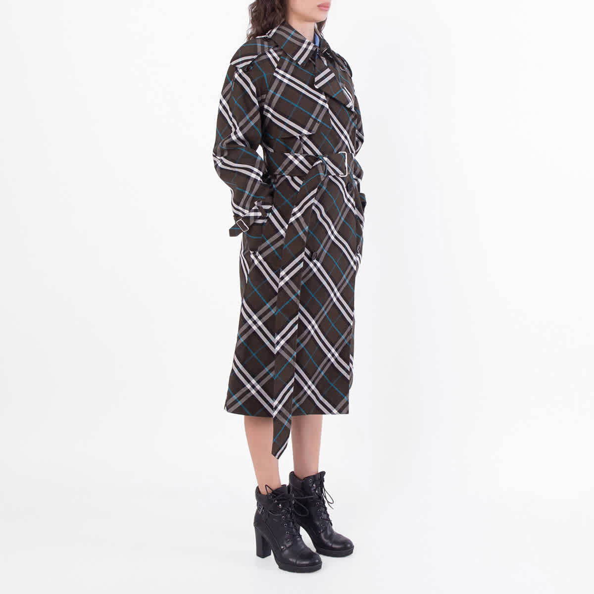 Длинный тренчкот Burberry Snug с клетчатым принтом Burberry, Snug Ip Check — фото 2