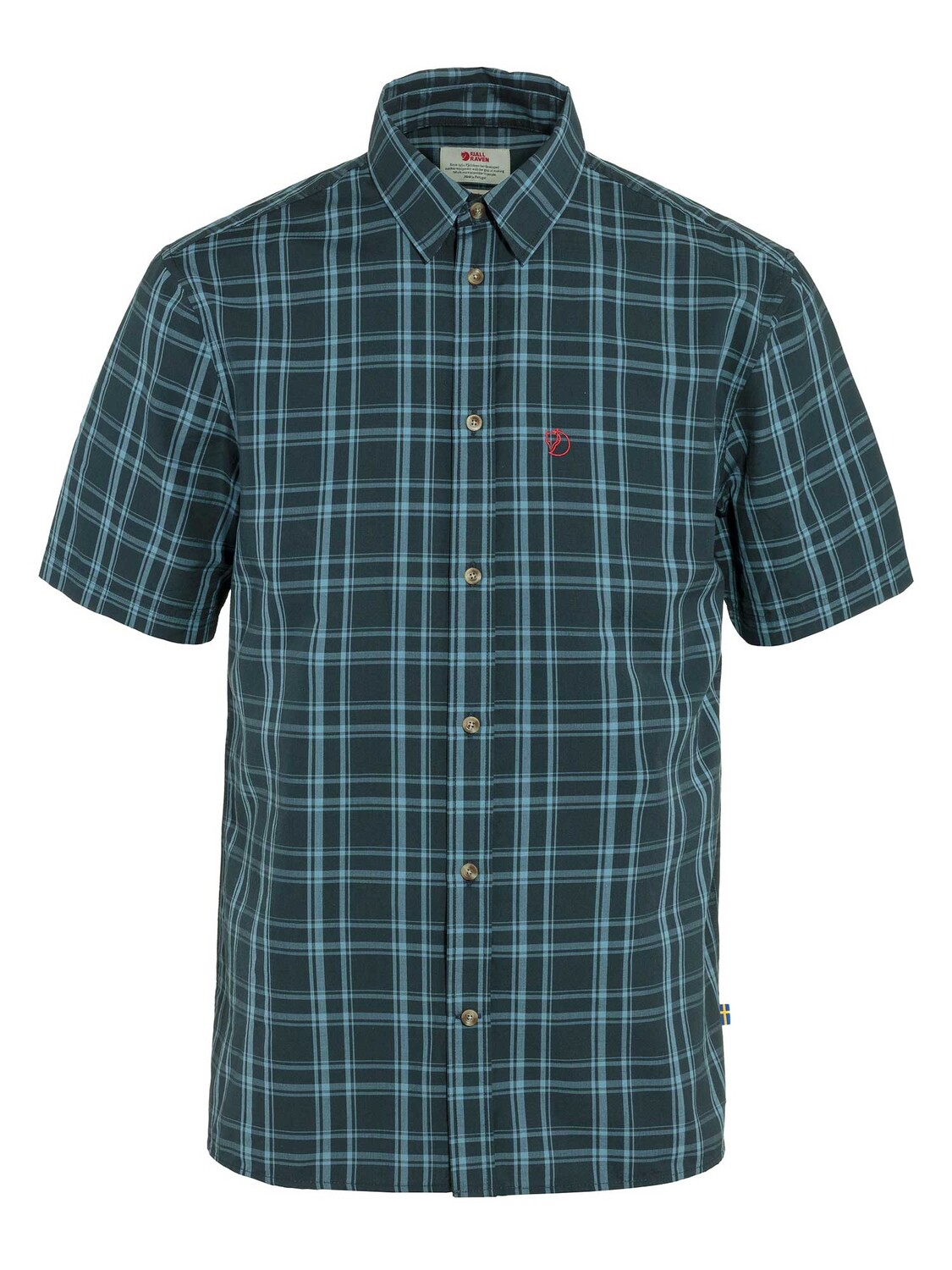 

Рубашка Fjallraven Ovik Lite Shirt SS M, синий