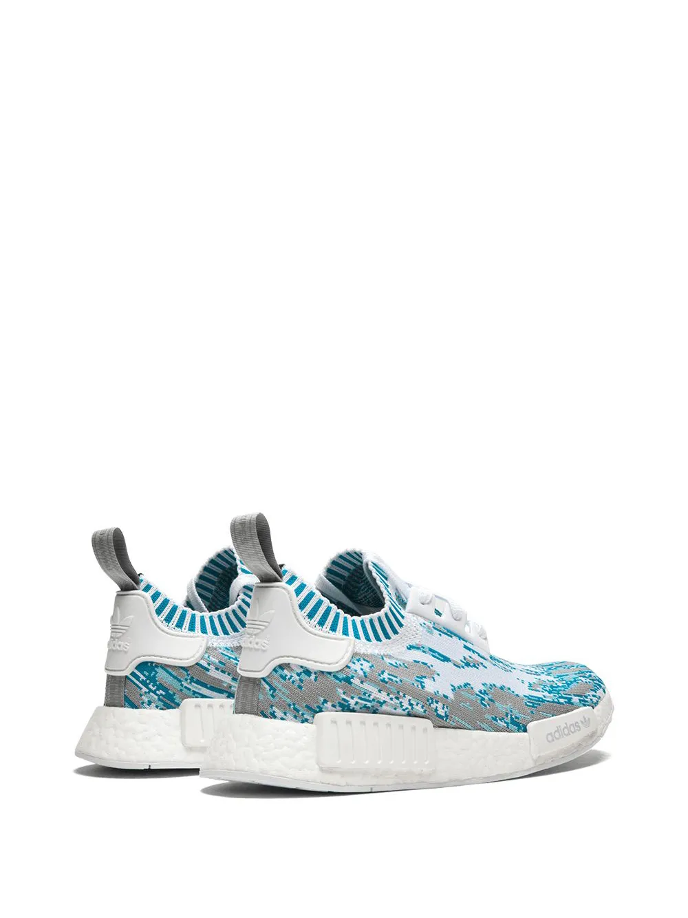 Кроссовки NMD_R1 PK adidas, белый — фото 3