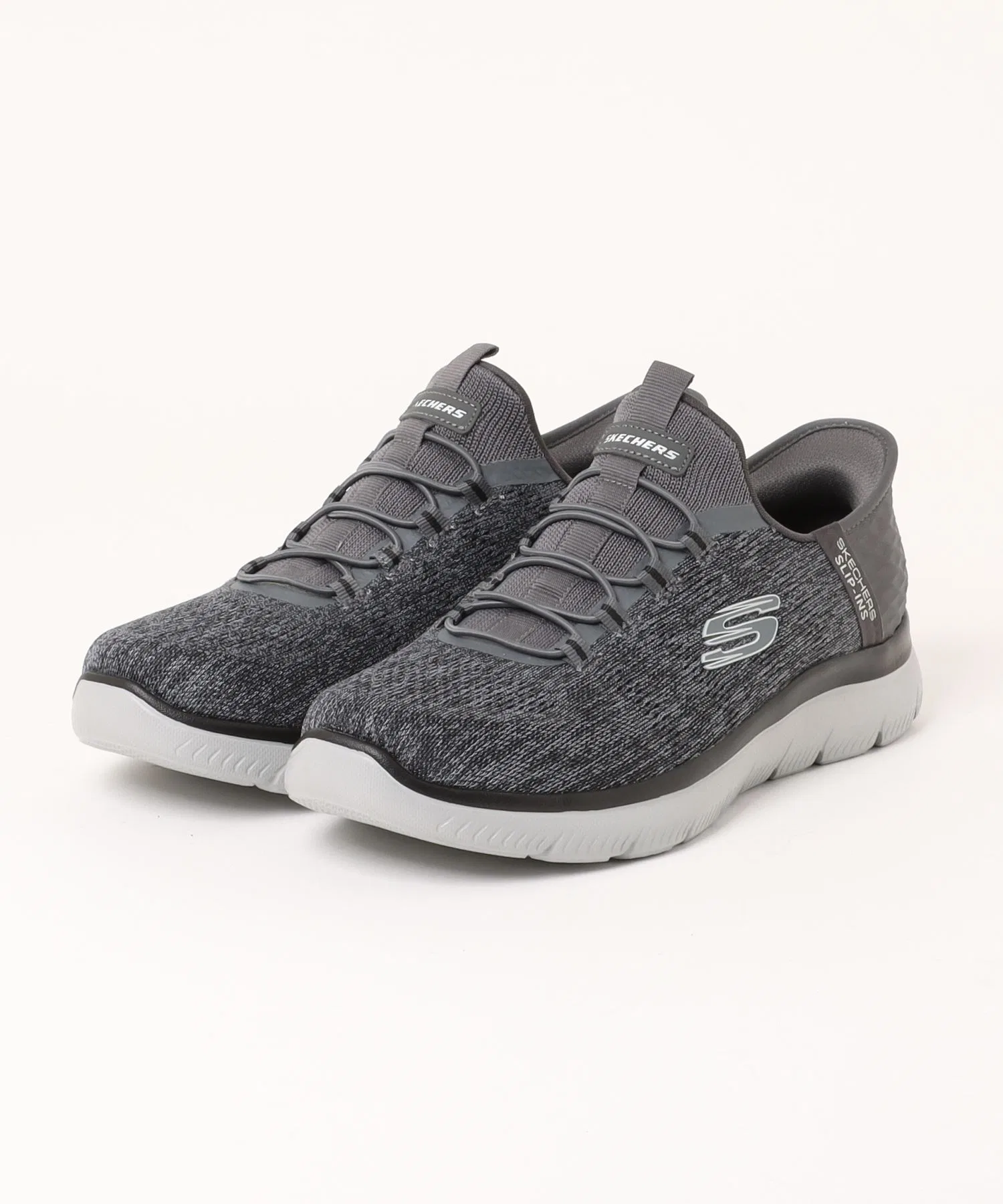 Мужские серые кроссовки SKECHERS Summits - Key Pace