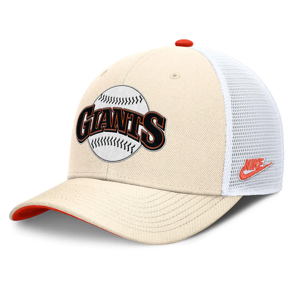 

Бейсболка Nike MLB Dri-Fit Rise Structured San Francisco Giants, бежевый