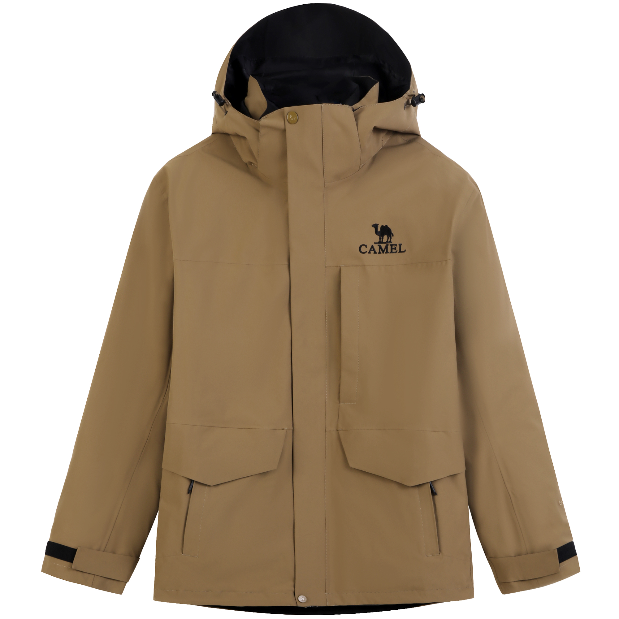 

CAMEL Водостойкая ветрозащитная дышащая ветровка Men's, Papaya Brown