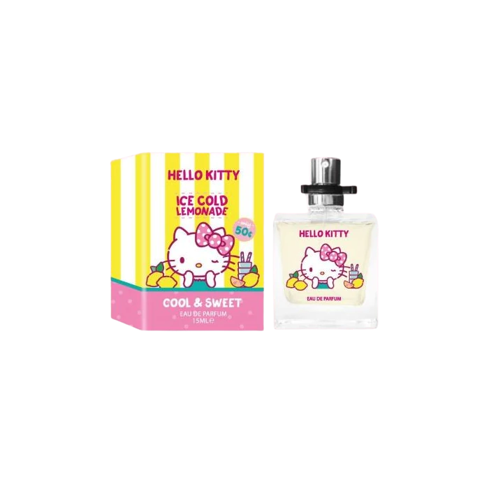 

Детская туалетная вода Ice Cold Lemonade Cool & Sweet Eau de Parfum Hello Kitty, 15 ml