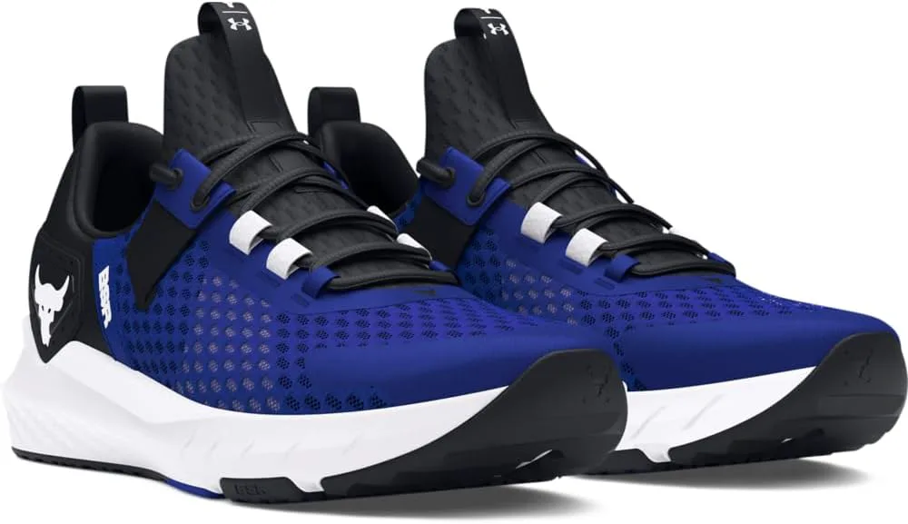 Кроссовки мужские Under Armour Project Rock Blood Sweat Respect 4, черно-белый — фото 4