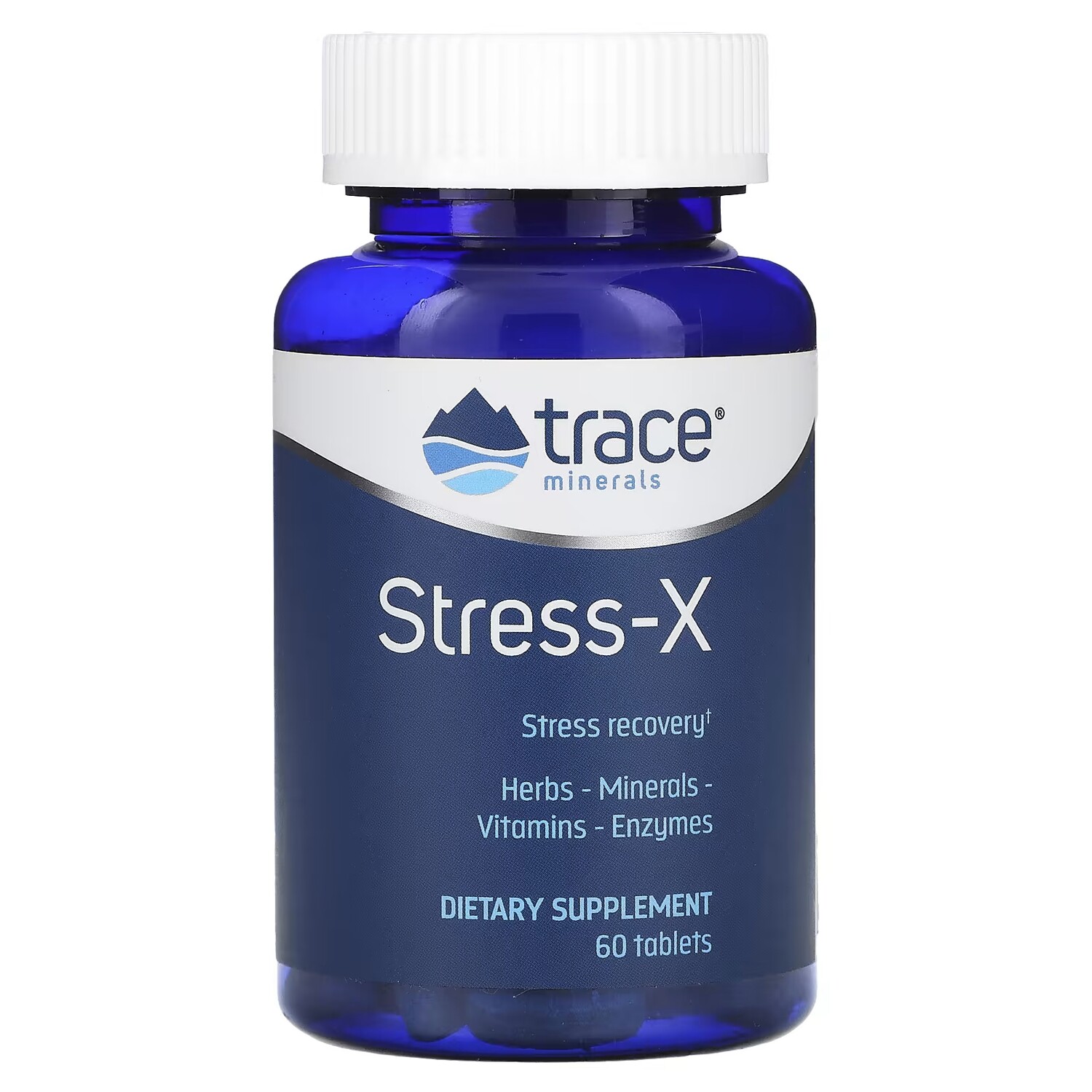

Добавка Trace Minerals Stress-X, 60 таблеток