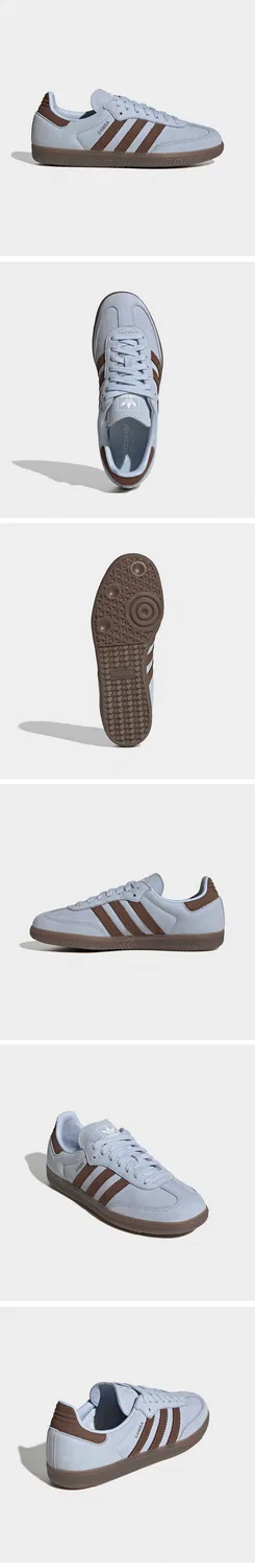 Мужские кроссовки Adidas Samba OG Clear Sky:Brown — фото 4