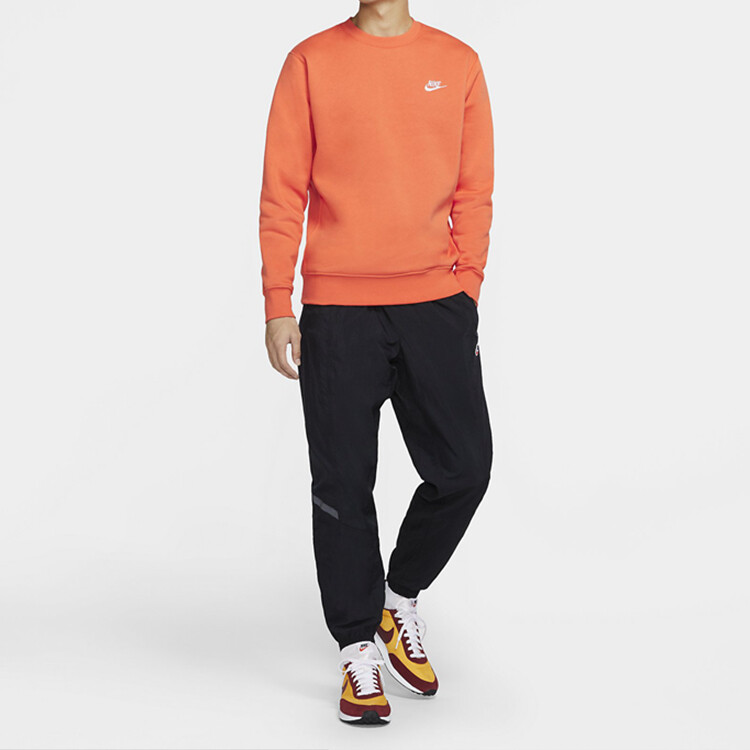 Толстовка мужская оранжево-красная Nike, оранжевый/красный — фото 3