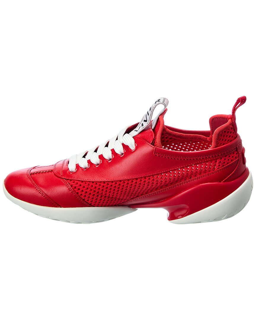 Roger Vivier Кроссовки Viv Match из кожи и сетки, красный — фото 2