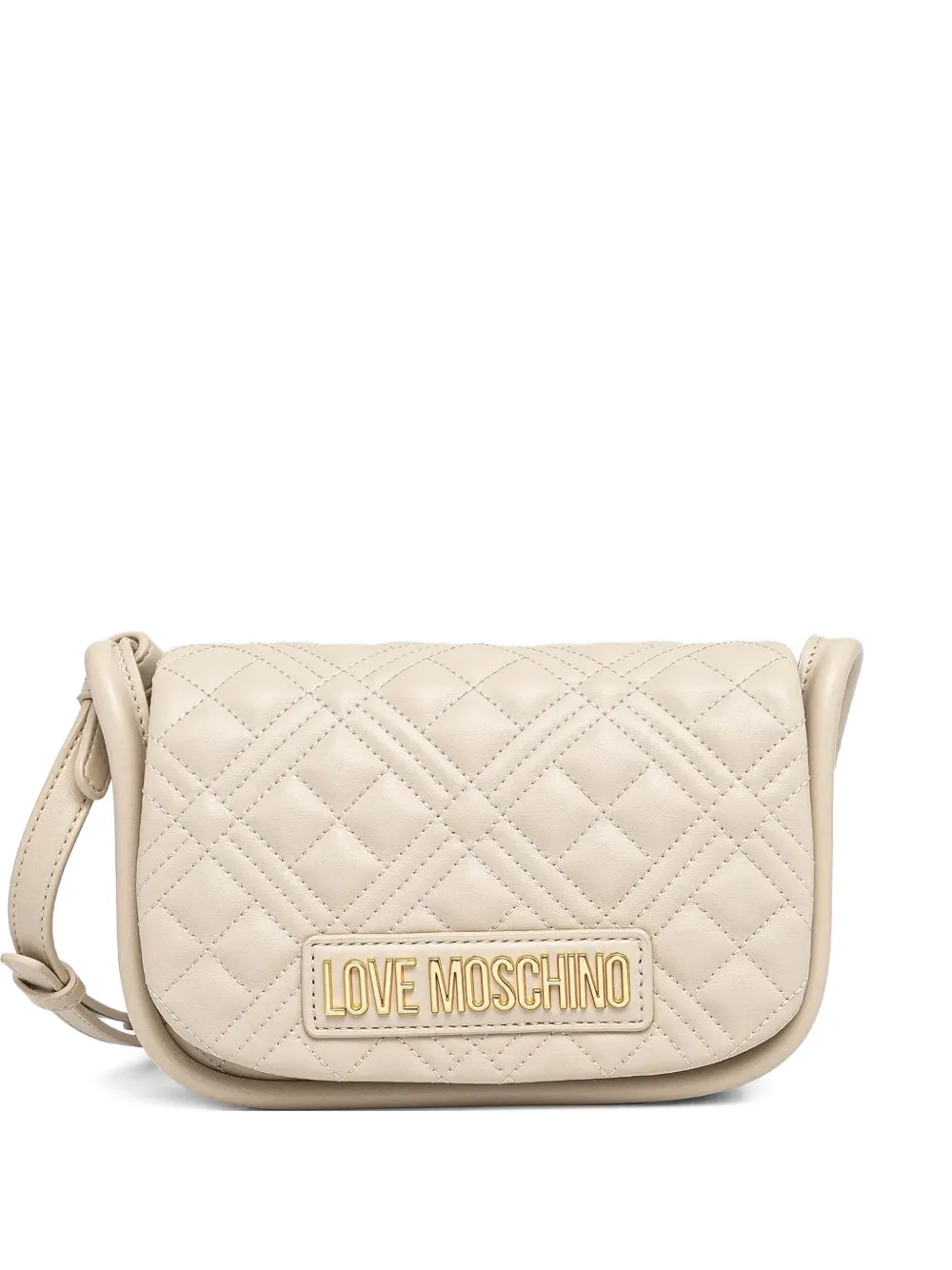 

Сумка через плечо с логотипом Love Moschino, нейтральный