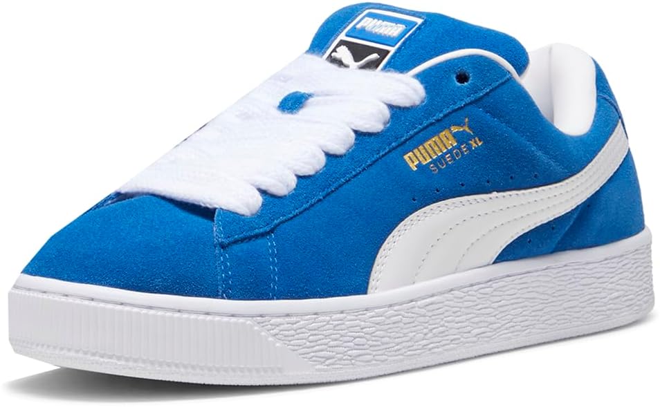 Мужские замшевые кроссовки Puma XL, белый — фото 2