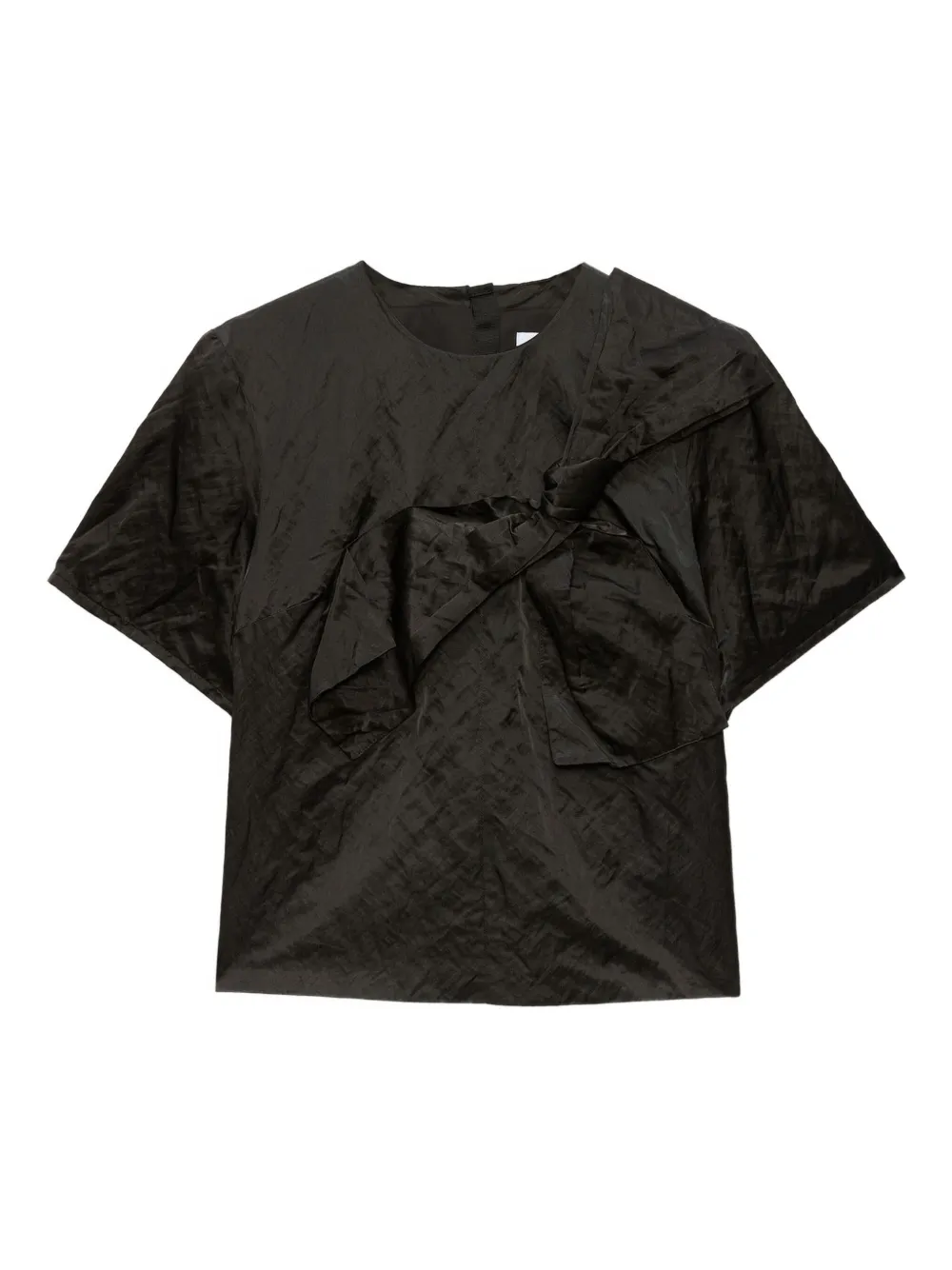 

Блузка с оборками Msgm, черный