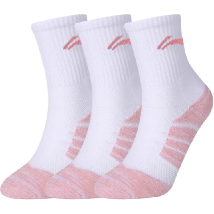 

ЛиНинг Носки Женские 3 пары Розовые