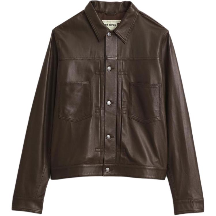 

ZARA Куртка серии SRPLS для мужчин, Brown