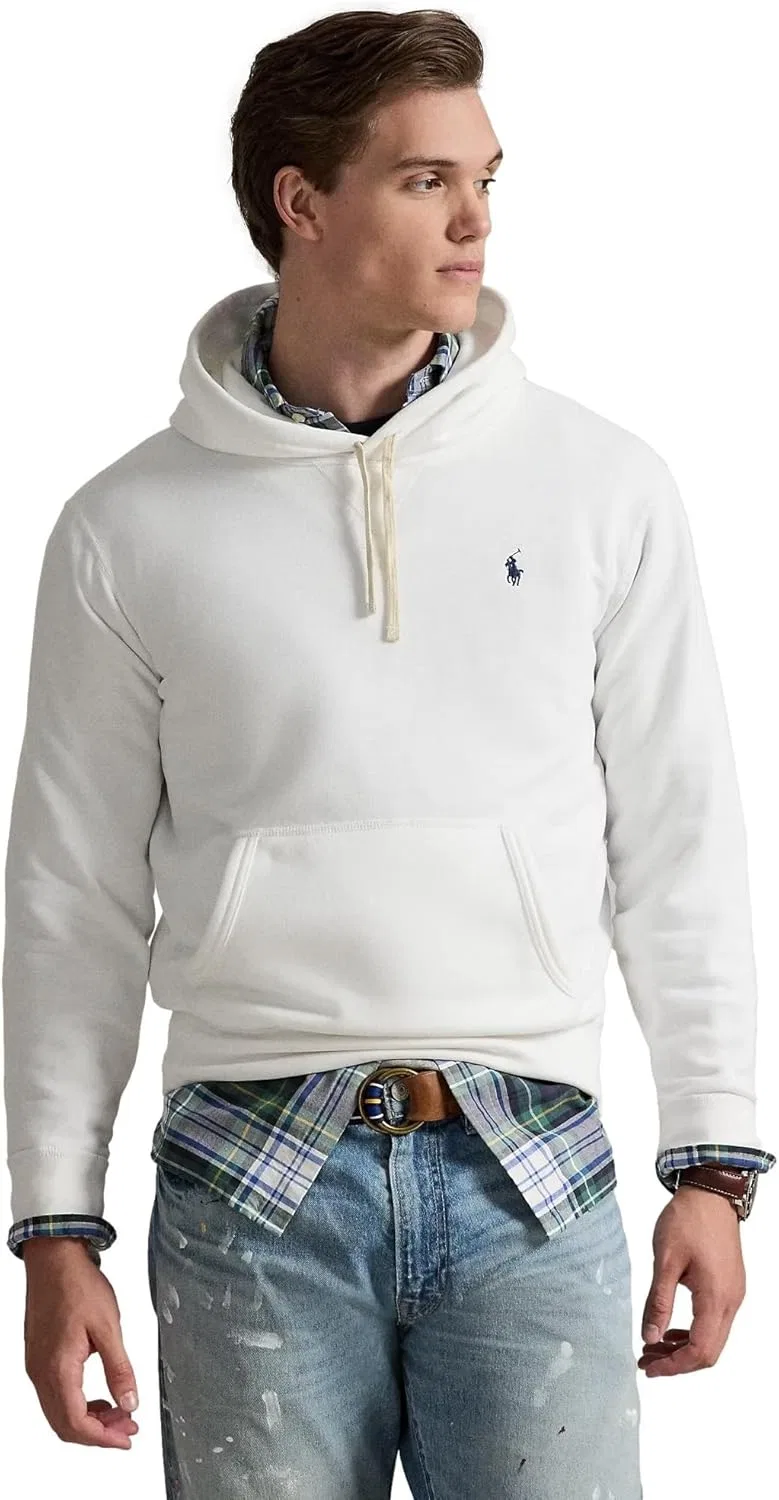 Мужская флисовая толстовка POLO RALPH LAUREN The RL, Rl Polo White — фото 2
