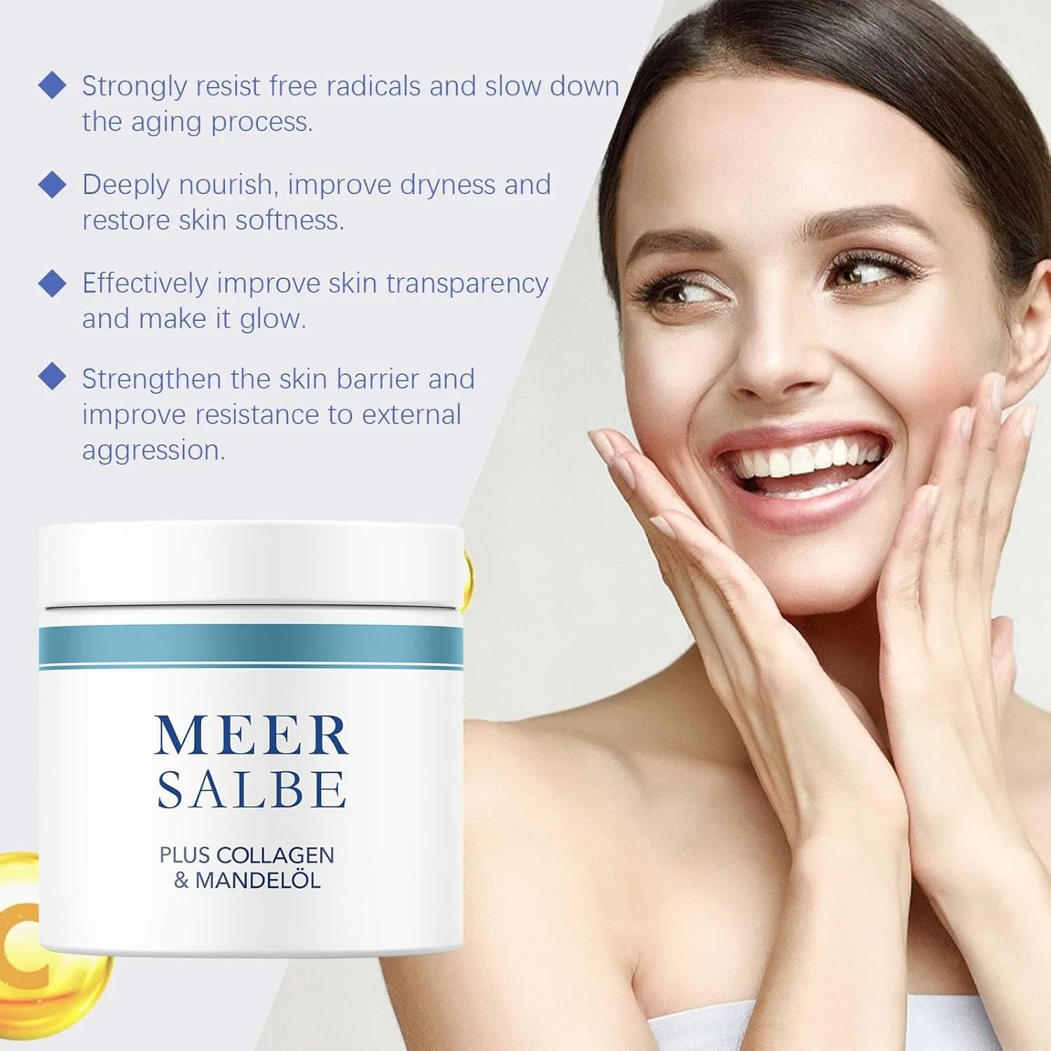 Интенсивный крем для рук и ногтей «Sea Ointment Plus» с гинкго и алоэ Generisch — фото 4