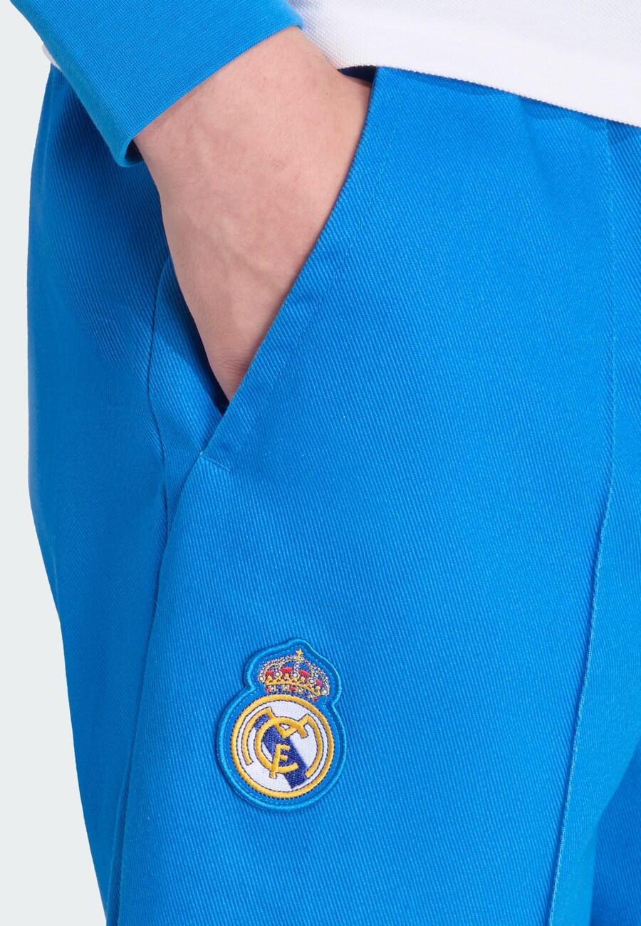 Зауженные брюки ADIDAS ORIGINALS Real Madrid Terrace Icons, Azure — фото 4