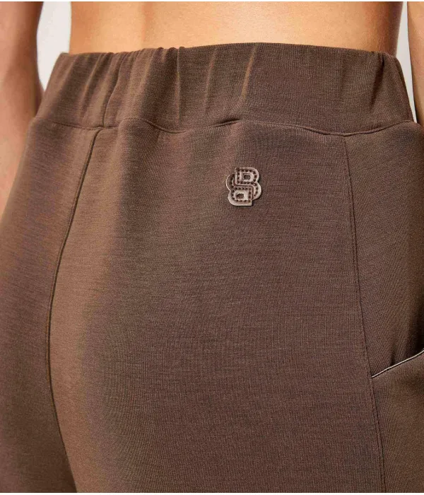 Спортивные штаны Edarea Relaxed fit Boss, коричневый — фото 4