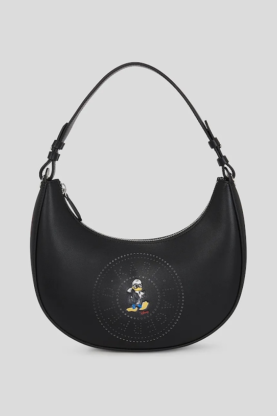 

Кожаная сумка KL X Disney Karl Lagerfeld, черный