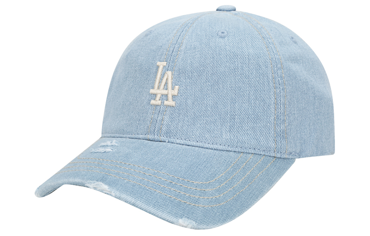 

Потрепанная бейсболка из денима Unisex MLB