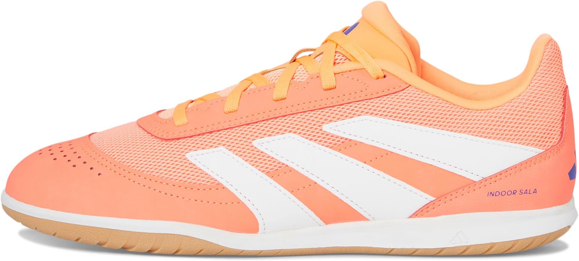 Кроссовки adidas Predator Club Indoor Soccer Cleats, цвет Signal Coral/White/Beam Orange — фото 4