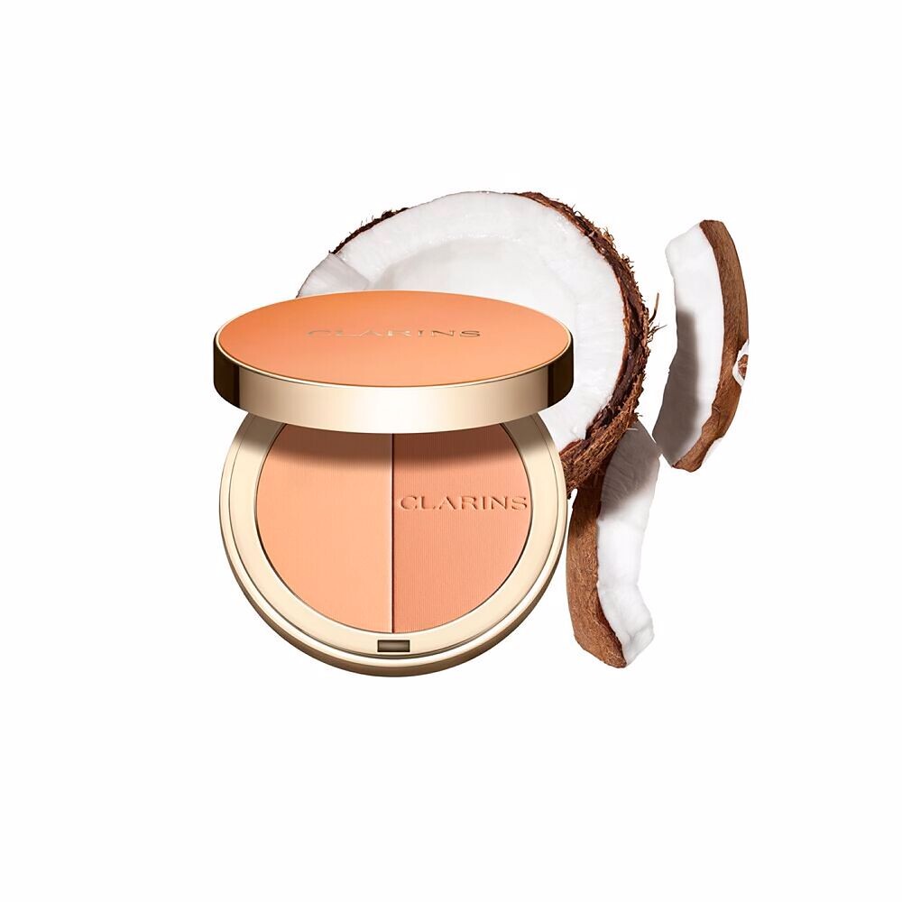 Пудра Ever bronze dúo de polvos bronceadores Clarins, 10 g, 01 — фото 2